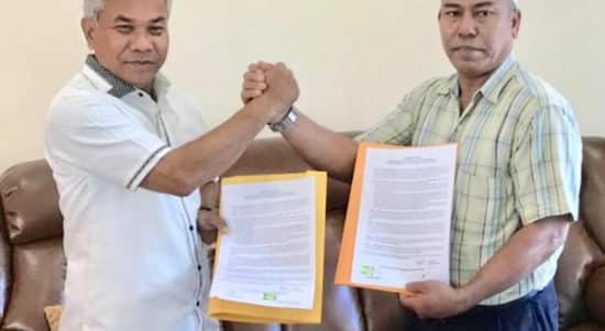 Teken Kontrak Politik, Haji Lakok Alihkan Dukungan ke Martin-Farhan 1