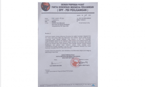 Surat Rahasia PDIP Soal Intruksi Pendaftaran Koordinator PKH Viral di Media Sosial