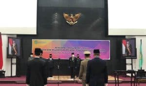 Gubernur Kalimantan Barat, Sutarmidji saat melantik 12 pejabat eselon II di lingkungan Pemerintah Provinsi Kalbar