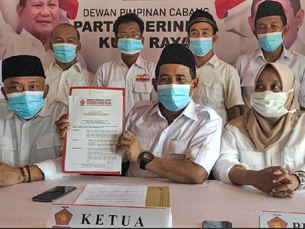 Yuslanik Ditunjuk Prabowo Subianto Pimpin DPC Gerindra Kubu Raya 1