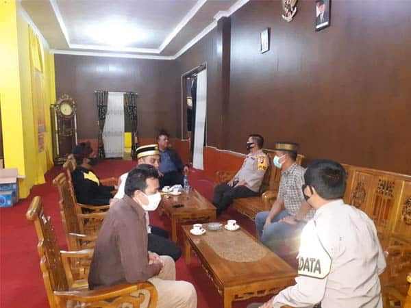 Kapolres Silaturahmi ke Keraton Kusuma Negara Ajak Jaga Kamtibmas Hadapi Pilkada Sekadau 2020 1