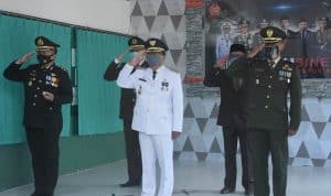 Plt Bupati Ketapang Ikuti Upacara Peringatan HUT ke-75 TNI Secara Virtual 6