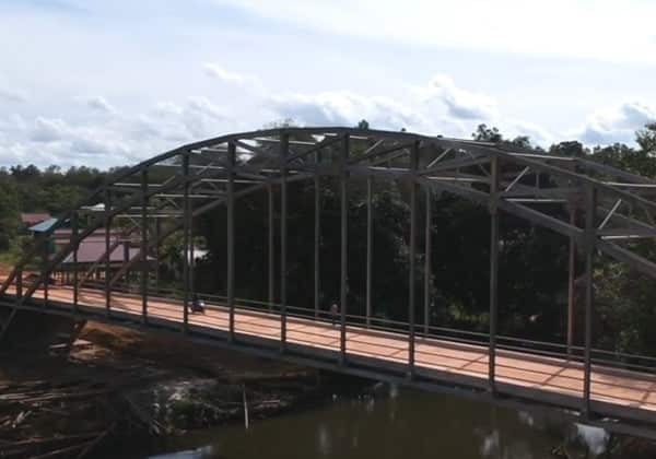 Jembatan Riam Danau Akan Segera Difungsikan, Masyarakat: Terima Kasih Pak Midji 2