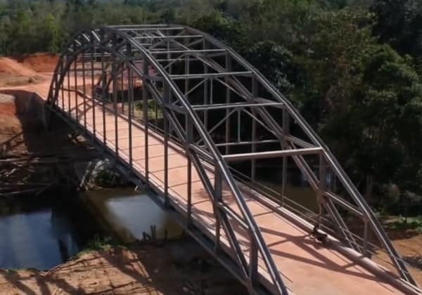 Jembatan Riam Danau Akan Segera Difungsikan, Masyarakat: Terima Kasih Pak Midji 1
