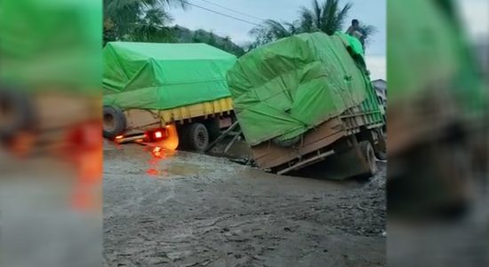 Perbaikan Jalan Sungai Jawi Tinggal Action