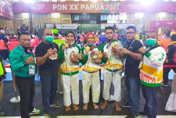 Ada Pelatih Hebat di Balik Keberhasilan Atlet Tarung Derajat Kalbar Ukir Prestasi Gemilang di PON XX Papua