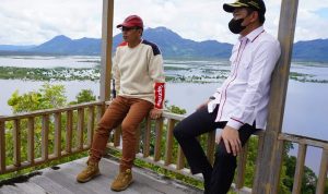 Bupati Sis Ajak Bupati Murung Raya ke Pulau Sepandan