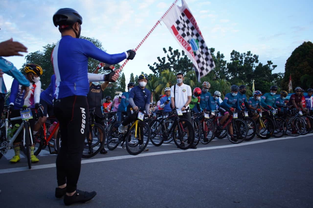 250 Pembalap Sepeda Tempuh 250 Kilometer di Hari Jadi ke-250 Pontianak 1