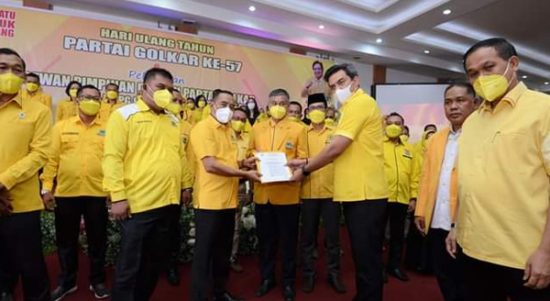 Pengurus DPD Partai Golkar Ketapang 2021-2025 Resmi Dilantik