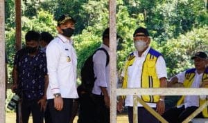 Bupati Sis Dampingi Kunker Menteri PUPR di Kapuas Hulu
