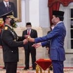 Presiden Jokowi Lantik Andika Perkasa Sebagai Panglima TNI
