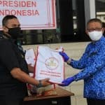 Sutarmidji Terima Bantuan Presiden untuk Korban Banjir Sintang