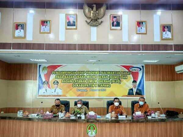 Gelar Rapat Dengan BPKP Provinsi Kalbar, Pemkab Ketapang Minta Pendampingan BUMD dan BLUD