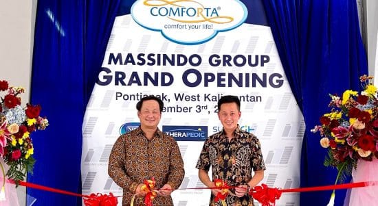 Produsen COMFORTA Spring Bed, Massindo Group Ekspansi ke Kalimantan Barat dengan Optimis 1
