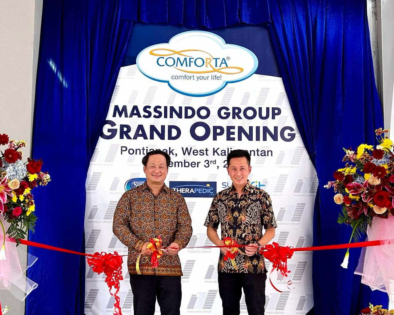 Produsen COMFORTA Spring Bed, Massindo Group Ekspansi ke Kalimantan Barat dengan Optimis 1
