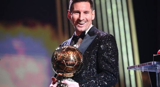 Messi Menangkan Ballon d’Or 2021