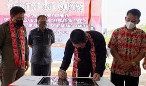 Tiga Desa di Kecamatan Silat Hilir Deklarasi Stop BAB Sembarangan