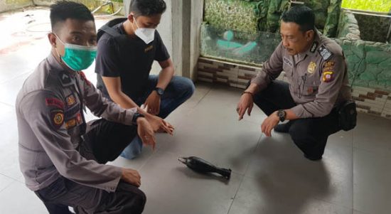 Warga Nanga Pinoh Temukan Peluru Mortir Saat Mencari Logam Mulia