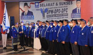 Lantik Pengurus PAN se-Kalbar, Zulkifli Hasan: Kalimantan Barat Buat Hati Saya Senang