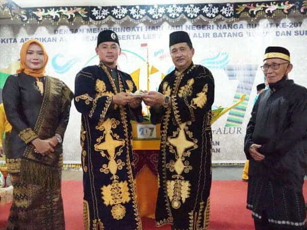 Wabup Wahyudi Tekankan Pentingnya Jaga Kearifan Lokal dan Budaya di Peringatan Harjad 207 Nanga Bunut