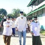 Bupati Sintang Jarot Winarno menghadiri PKPNU di Pondok Pesantren Darul Ma'arif Sintang