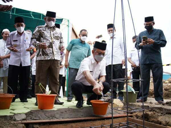 Desain Masjid Nurul Amin Bergaya Kontemporer Dapat Apresiasi Wako Edi Kamtono