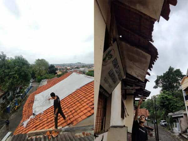 Kondisi asrama pelajar Kalbar di Kota Semarang memprihatinkan, sejumlah fasilitas asrama rusak hingga atap bocor