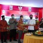 Syukuran HPN 2022 di Aula Bank Kalbar Cabang Putussibau, Kabupaten Kapuas Hulu, Rabu 16  Februari 2022.