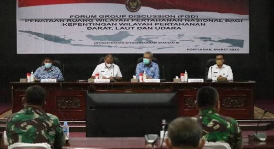 FGD di Balai Petitih Kantor Gubernur Kalbar, Kamis (17/3/2022)