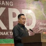 Ketua DPRD Kota Pontianak Satarudin saat memberikan sambutannya dalam Musrenbang RKPD Pontianak tahun 20233