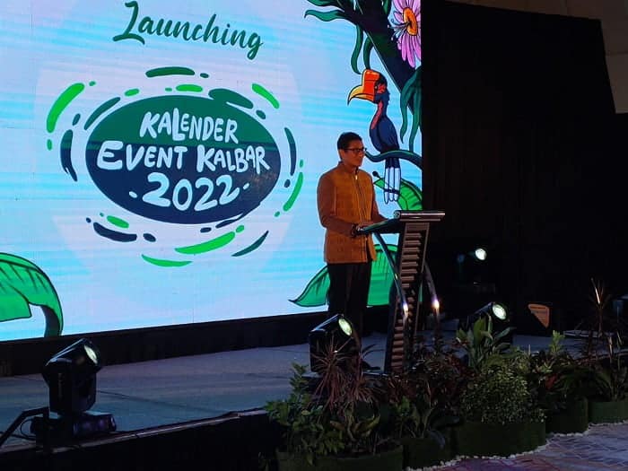 Menparekraf Sandiaga Uno Launching Kalender Event Kalbar 2022 di Hotel Mercure Pontianak