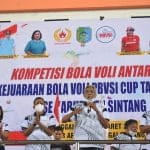 PBVSI Cup 2022 di Indoor Apang Semangai, Jarot Winarno: Semoga Melahirkan Atlet Bola Voli yang Siap Tanding 18