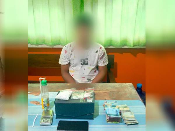 Seorang Pria di Kampung Beting Pontianak Ditangkap Polisi, Bawa 88,89 Gram Sabu