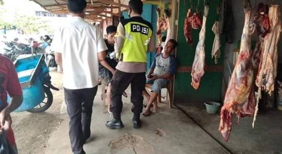 Stok Daging Sapi di Pasar Ratu Melati Ketapang Selama Ramadan Hingga Lebaran Dipastikan Aman