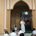 Wakil Bupati Kapuas Hulu Wahyudi Hidayat melaksanakan Safari Ramadan pertamanya di Bulan Suci Ramadan 1443 Hijriah ini di Masjid Agung Darunnajah Putussibau