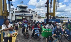 Hindari Macet di Jembatan Kapuas I dan Landak, Penumpang Ferry Penyeberangan Meningkat Tajam