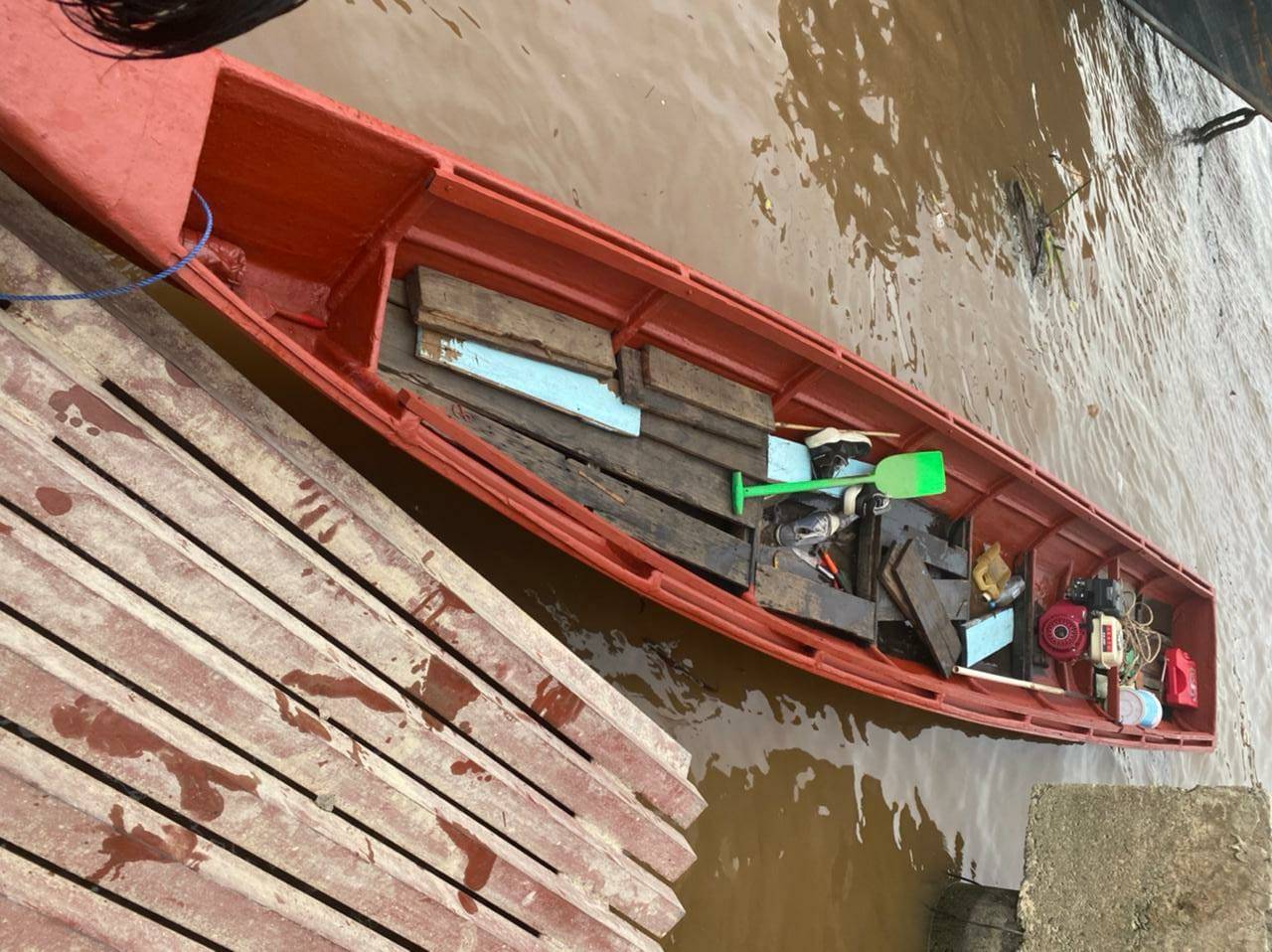 Perahu Perompak di Sungai Kapuas Diamankan, Polisi: Pelaku Masih dalam Pengejaran 1