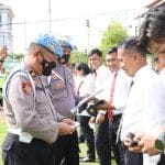 Tim Propam Polda Kalbar saat melakukan sidak ke para personel Polres Kapuas Hulu. (Foto: Istimewa)