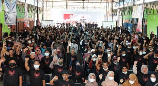 Ratusan Warga Sambas Kalbar Deklarasi Dukung Ganjar Presiden 2024