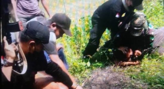 Sejumlah personel Brimob diduga menembak warga di perkebunan kelapa sawit PT Arrtu Estate Kemuning, Kecamatan Matan Hilir Selatan, Kabupaten Ketapang / Kalbar