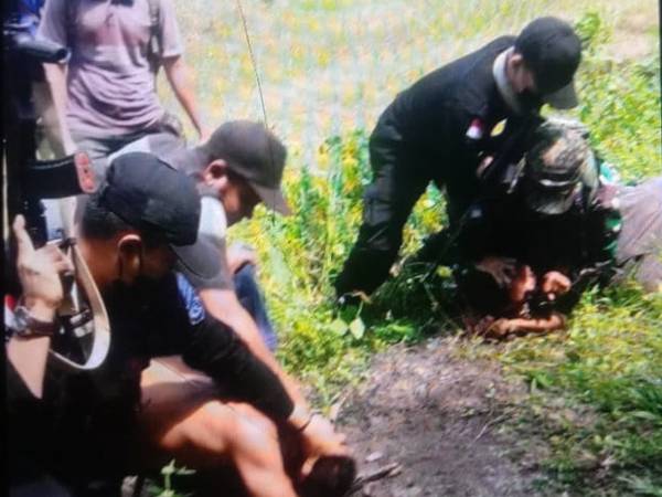 Sejumlah personel Brimob diduga menembak warga di perkebunan kelapa sawit PT Arrtu Estate Kemuning, Kecamatan Matan Hilir Selatan, Kabupaten Ketapang / Kalbar