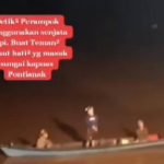 Video Viral Kawanan Perompak Serang Kapal dengan Senjata Api di Sungai Kapuas