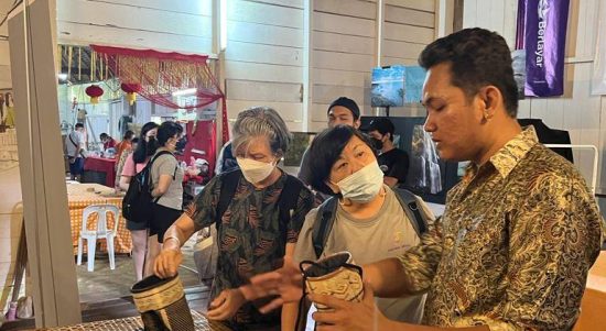 Rainforest festival ini digelar di Sarawak Culture Village, Kuching, dengan menampilkan grup musik dari 20 negara. (Foto: Istimewal