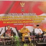 Seminar "Peran Milenial dalam Menangkal Penyebaran Radikalisme dan Terorisme di Kalimantan Barat" ini digelar di Hotel Ibis Pontianak, Selasa (12/07/2022) pagi. (Foto: Istimewa)