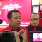 Ketua DPD PDI Perjuangan Kalimantan Barat, Lasarus saat memberikan keterangan pers ke sejumlah awak media. (Foto: Istimewa)