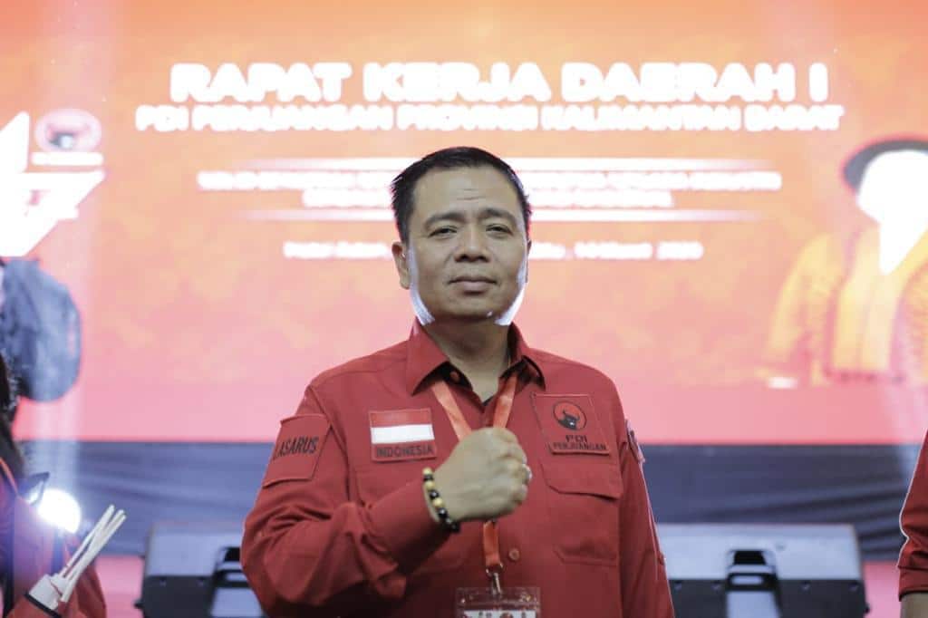 Ketua DPD PDI Perjuangan Kalimantan Barat, Lasarus. (Foto: Dokumen/Istimewa)
