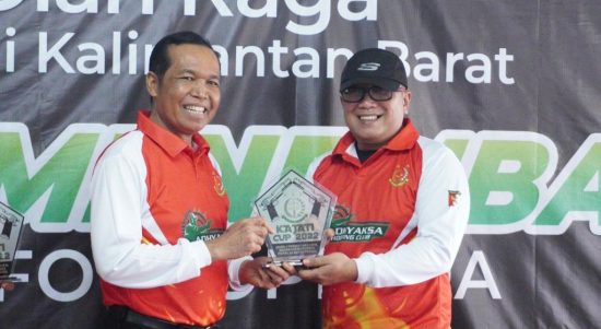 Kejuaraan "Kajati Cup" ini diselenggarakan dalam rangka memperingati Hari Bhakti Adhyaksa ke-62 tahun 2022 oleh Kejaksaan Tinggi (Kejati) Kalimantan Barat. (Foto: Istimewa)