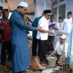 Ketua DPRD Ketapang Letakan Batu Pertama Pembangunan Masjid Nur Asmaul Husna
