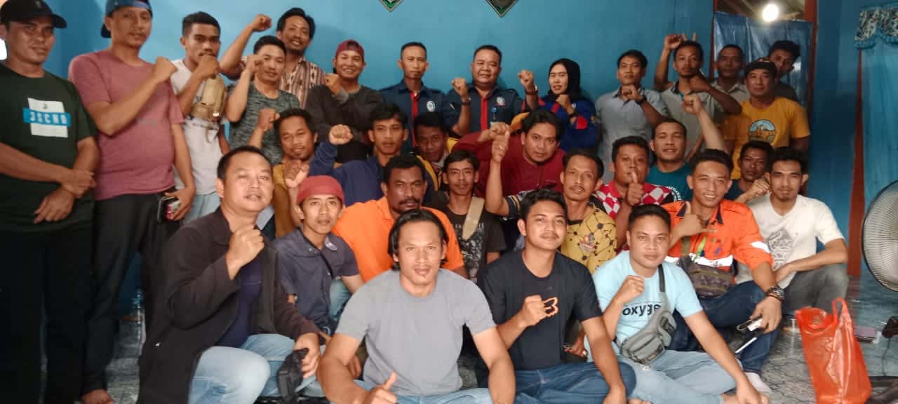 Pengurus Komisariat (PK) Serikat Buruh Sejahtera Indonesia (SBSI) di PT Hasta Panca Mandiri Utama (HPMU) Kecamatan Air Upas, resmi dibentuk, pada Jumat tanggal 5 Agustus 2022. (Foto: Istimewa)