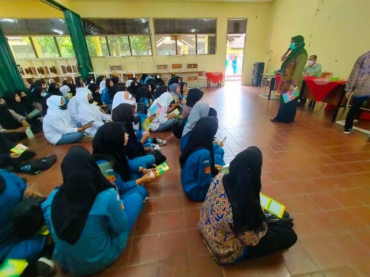 Pembentukan Duta Anti Anemia di sekolah-sekolah. (Foto: Dinkes Kota Pontianak/Istimewa)